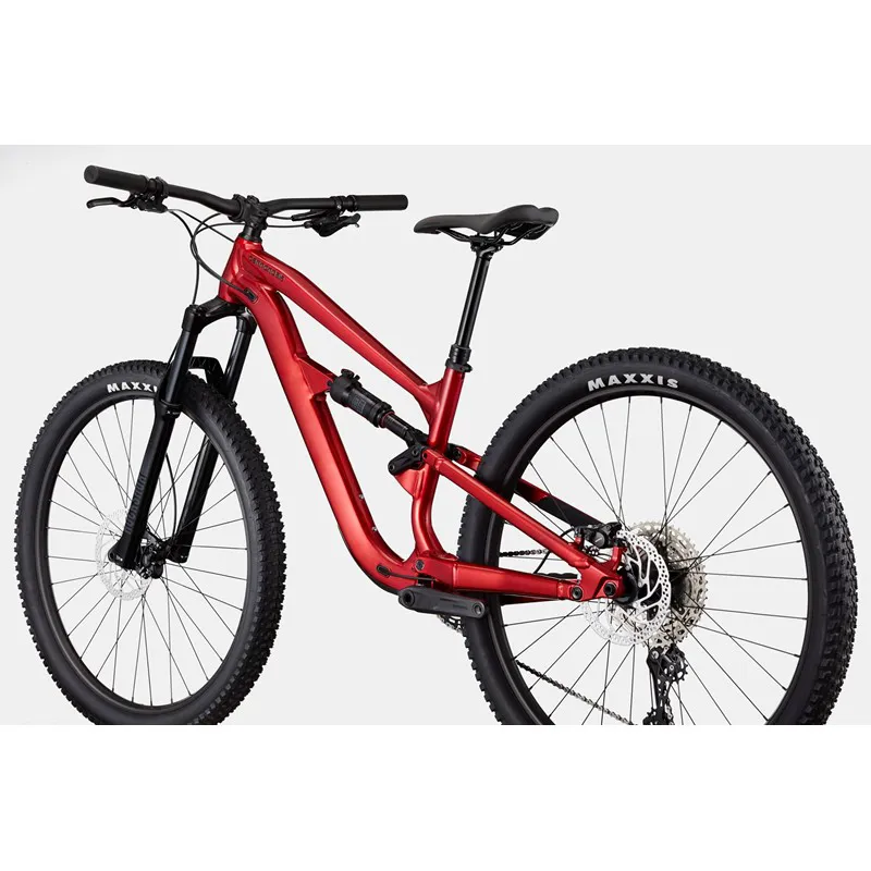 Cannondale Habit 4 29er 2024 Full Suspension Mountain Bike - Candy Red-2